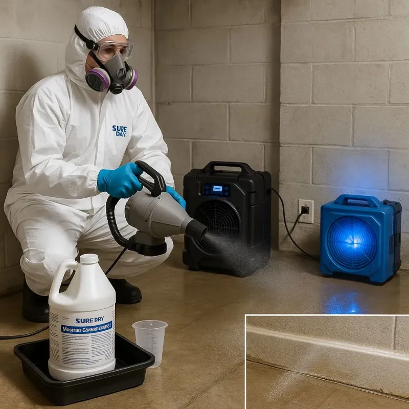 Sanitization and Odor Removal process in Quinton, OK